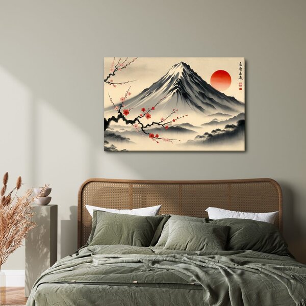 Quadro su tela – Paesaggio giapponese