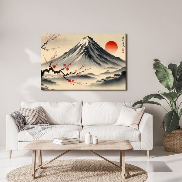 Quadro su tela – Paesaggio giapponese
