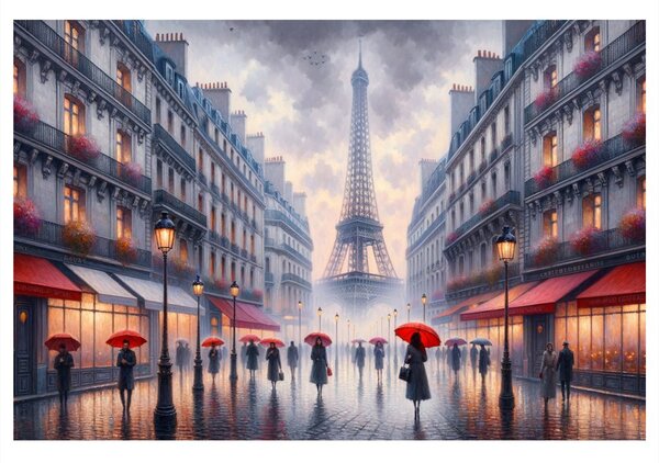 Quadro su tela – Parigi romantica