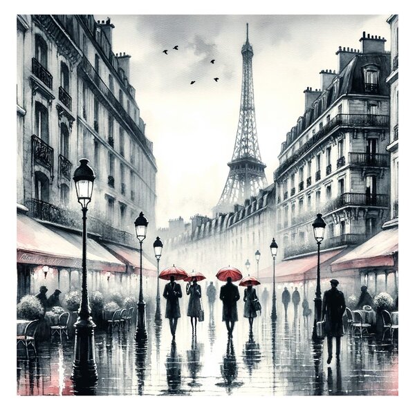 Quadro su tela – Caffè a Parigi