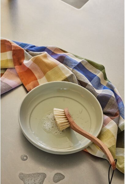 Piatto fondo color crema in gres ø 23 cm Amare - Hübsch