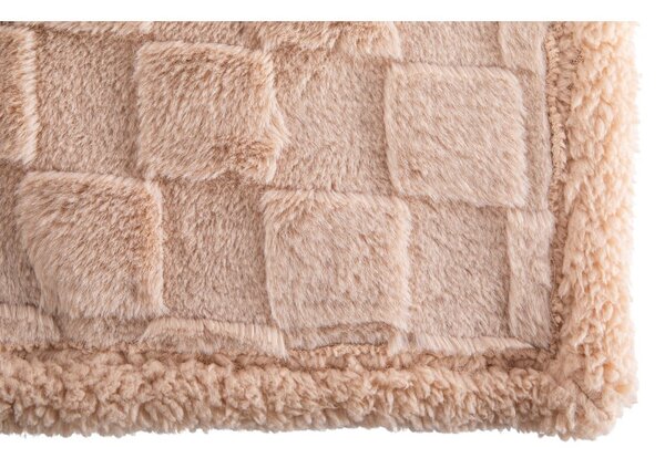 Coperta marrone in micropile 150x200 cm Rava – Tiseco Home Studio