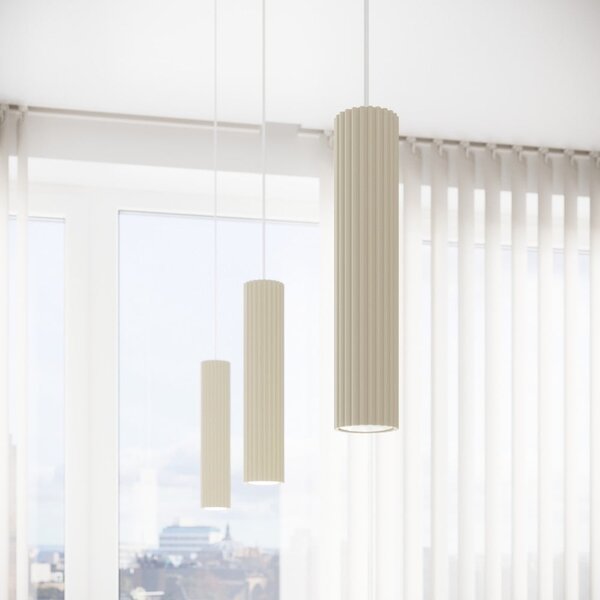 Lampadario color crema Gleam – Sollux