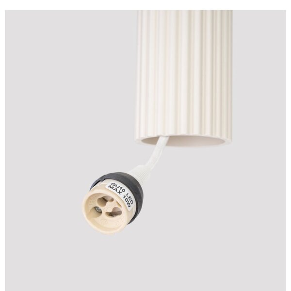 Lampadario color crema Gleam – Sollux