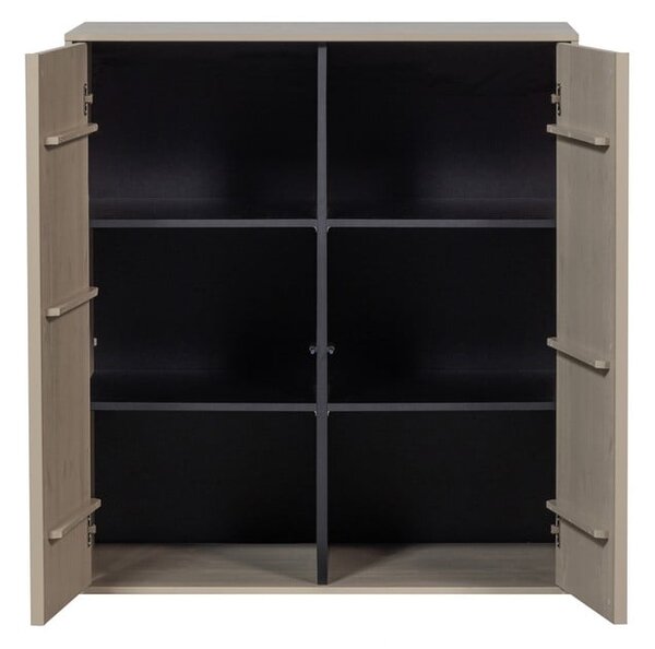 Ripiano supplementare grigio 2 pezzi 48x1,5 cm Daily - vtwonen