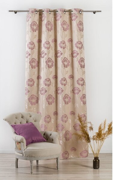 Tenda beige 140x245 cm Izolde - Mendola Fabrics