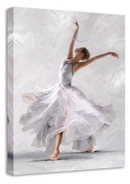Immagine su tela, 60 x 80 cm Canvas Watercolor Dancer II - Styler