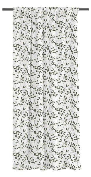 Tenda bianca/verde in raso di cotone 110x250 cm Santa Likes Mistletoe – Butter Kings