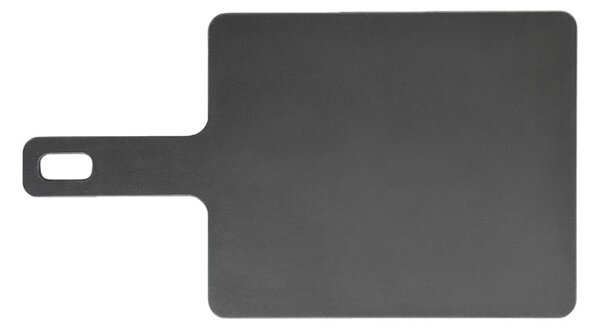 Jade Tagliere Gourmet Handy Nero 34,3x19cm Spessore 0,6cm Manico Laminato di Cellulosa Resistente al Calore 176°C