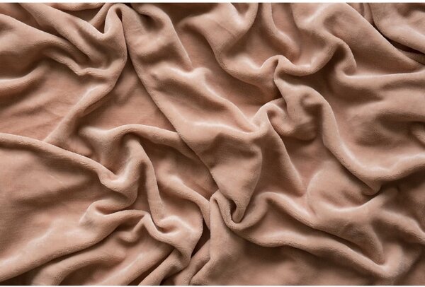 Lenzuolo in microflanella elasticizzata marrone 180x200 cm - Jerry Fabrics