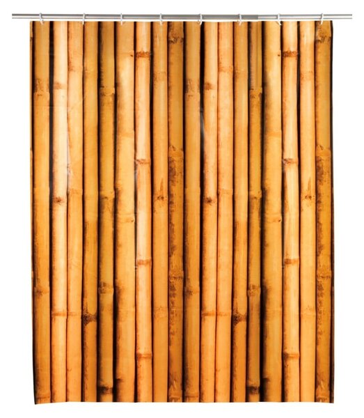Tenda da doccia arancione Babusa - Wenko
