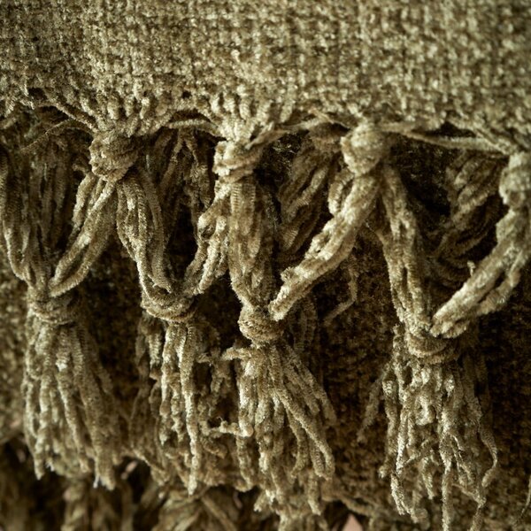 Coperta color kaki in ciniglia 130x170 cm Wilson – Catherine Lansfield