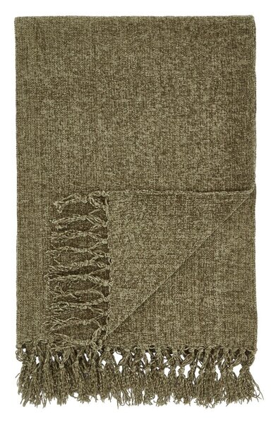Coperta color kaki in ciniglia 130x170 cm Wilson – Catherine Lansfield
