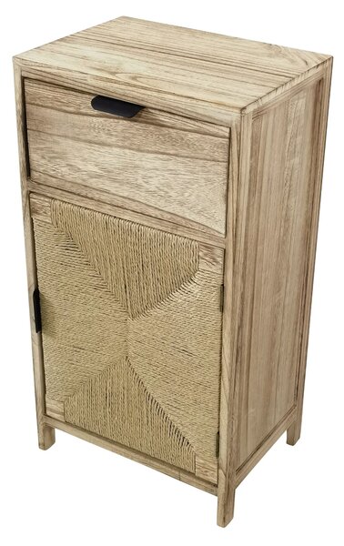 AZEL - mobiletto in legno con 1 cassetto e 1 anta