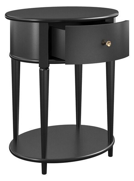Comodino nero Aurora - Støraa