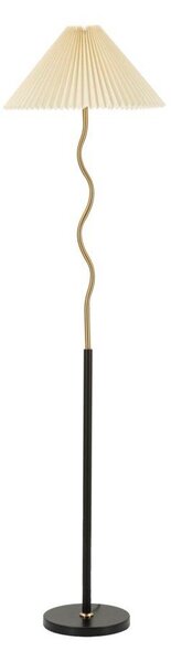Lampada da terra nera/dorata (altezza totale 172 cm) Closy – Mauro Ferretti