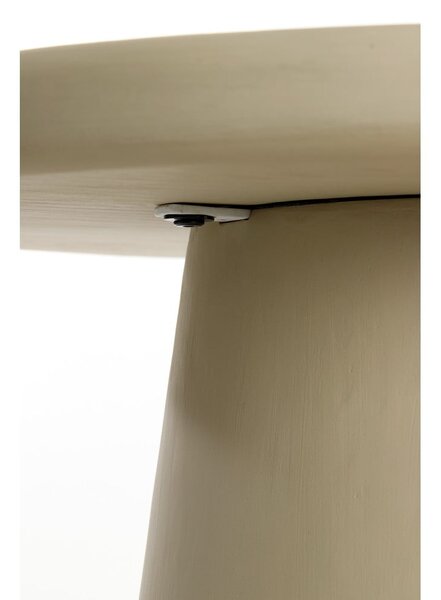 Tavolino rotondo beige ø 70 cm Kulona - Light & Living