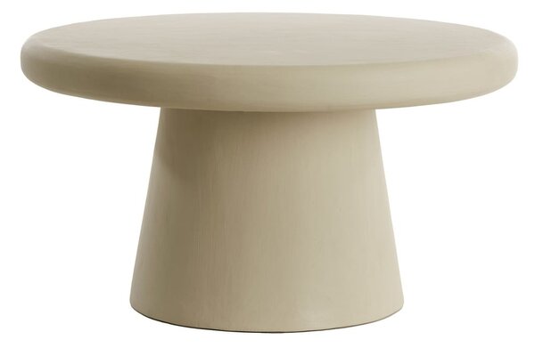 Tavolino rotondo beige ø 70 cm Kulona - Light & Living
