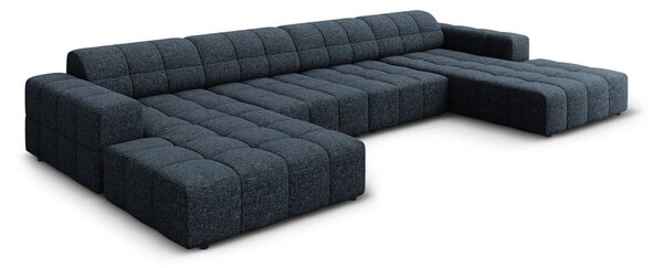 Divano angolare blu (a U) Chicago - Cosmopolitan Design
