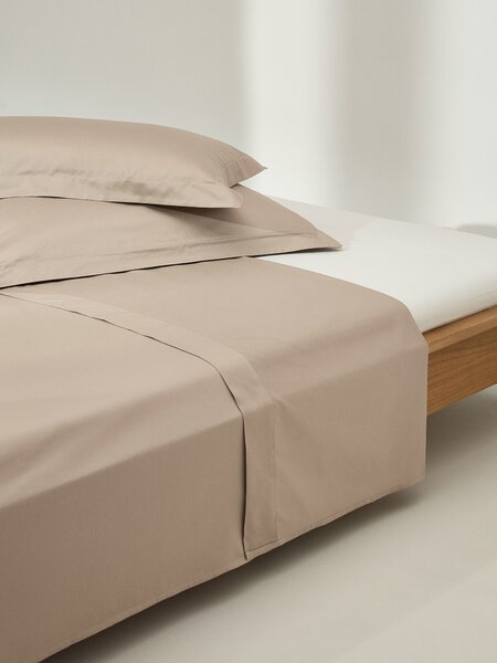 Lenzuolo in raso di cotone Premium