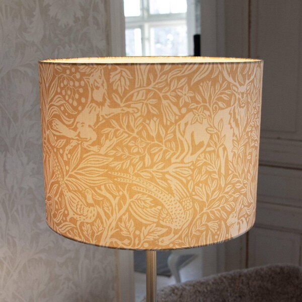 PR Home Lampada da terra Amy, Giallo / Arancione, Soggiorno / Sala da pranzo, Tessuto / Stoffa / Seta, Lampada da terra