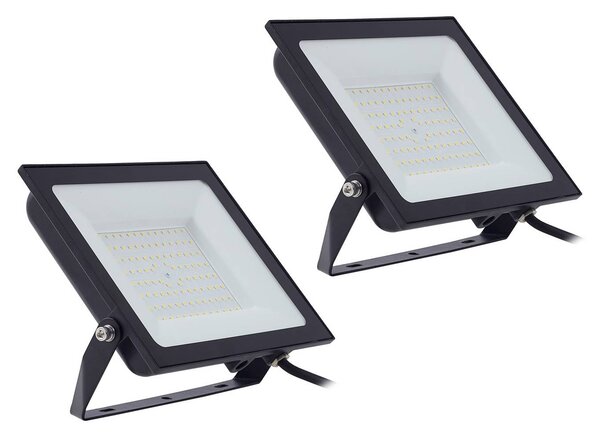 Applique da esterni a LED Maikel PRIOS, Nero, Alluminio, Moderno, Applique LED da esterni