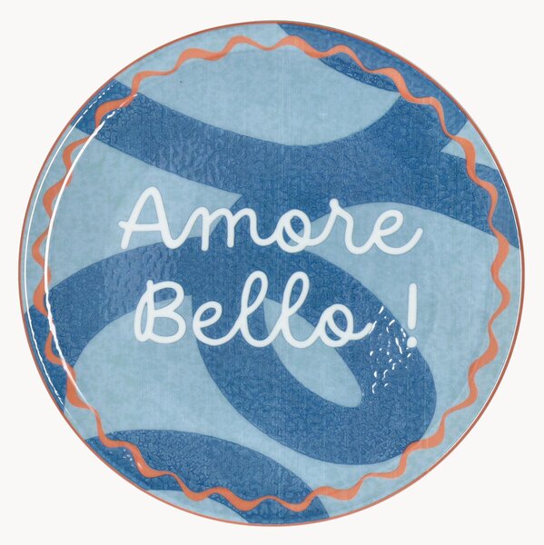 Piatto rotondo per pizza Cinzia Amore Bello