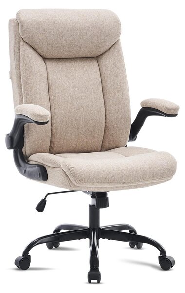 Sedia da ufficio ergonomica con braccioli pieghevoli