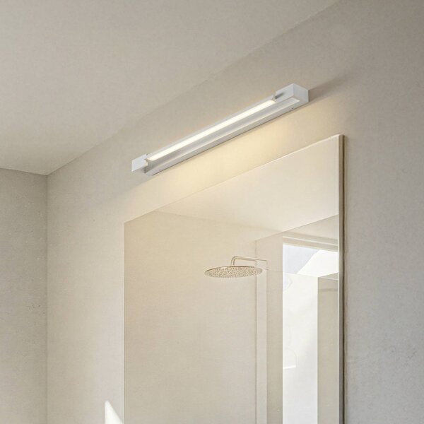 Applique da parete Jora Arcchio, Bianco / Opale, Bagno, Alluminio, Moderno, Applique