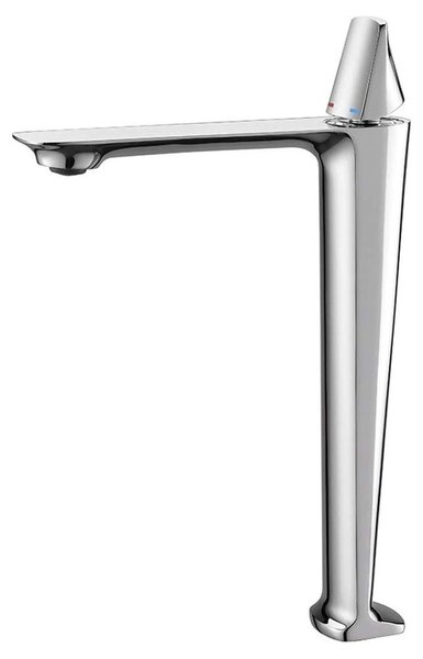 Solidchoice - Rubinetto da cucina interamente in ottone, con maniglia corta, per piano di lavoro