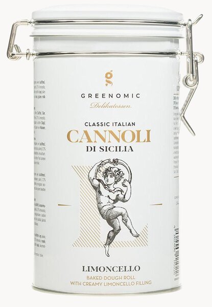Scatola di cannoli al limoncello Tin