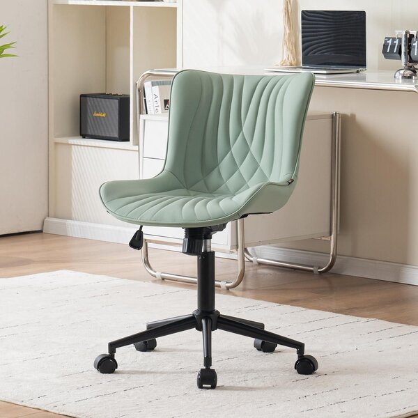 Sedia da ufficio ergonomica con rotelle e regolazione dell'altezza