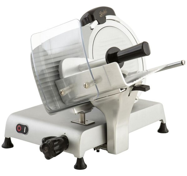 Affettatrice Elettrica domestica BERKEL RED LINE lama da 220 mm 49x50.5xh39,5 cm- peso 22 kg Affilatoi Incluso colore grigio