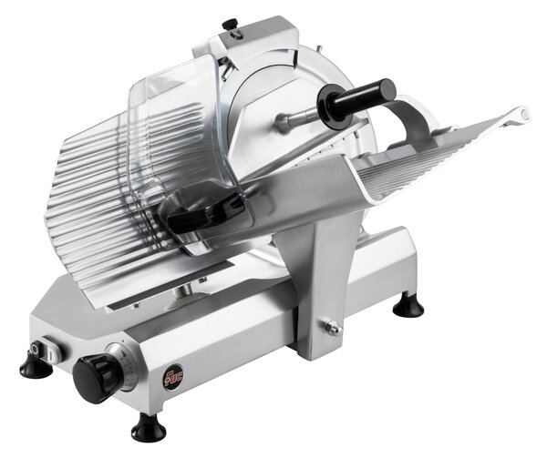 Affettatrice Professionale a Gravit� FAC F300 CL con affilatoio Fisso per lama 57x56xh50 cm - Lama 300 mm - 27,5 Kg in lega leggera di alluminio