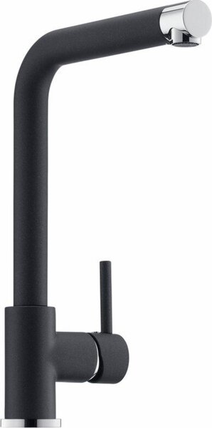 Miscelatore NABER GRAMIX 1 in NERO con bocca fissa / Miscelatore da cucina / Miscelatore monocomando