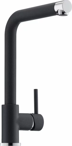 Miscelatore NABER GRAMIX 1 in NERO con bocca fissa / Miscelatore da cucina / Miscelatore monocomando