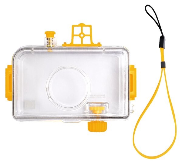 Solidchoice - Custodia impermeabile per fotocamere cinematografiche a mezza cornice, resistente fino a 5 metri di profondità