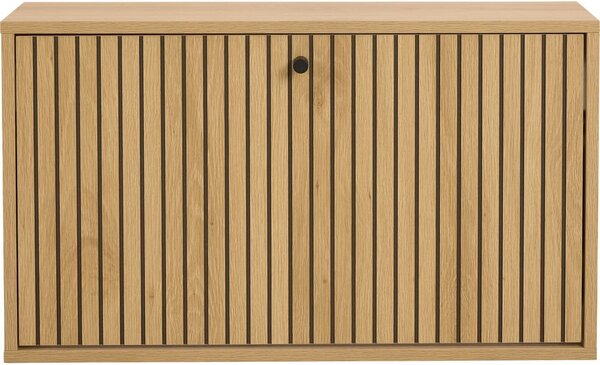 Scarpiera con anta effetto rovere in colore naturale 72x43x17 cm Albany - Actona