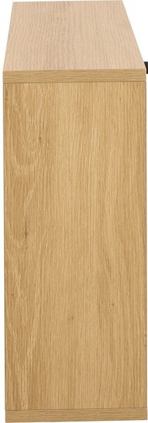 Scarpiera con anta effetto rovere in colore naturale 72x43x17 cm Albany - Actona