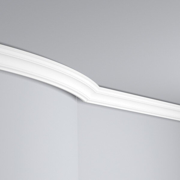 Cornice a soffitto NMC Z19 Flex ARSTYL Noel Marquet Rivestimento decorativo flessibile Rivestimento decorativo classico colore bianco 2 m