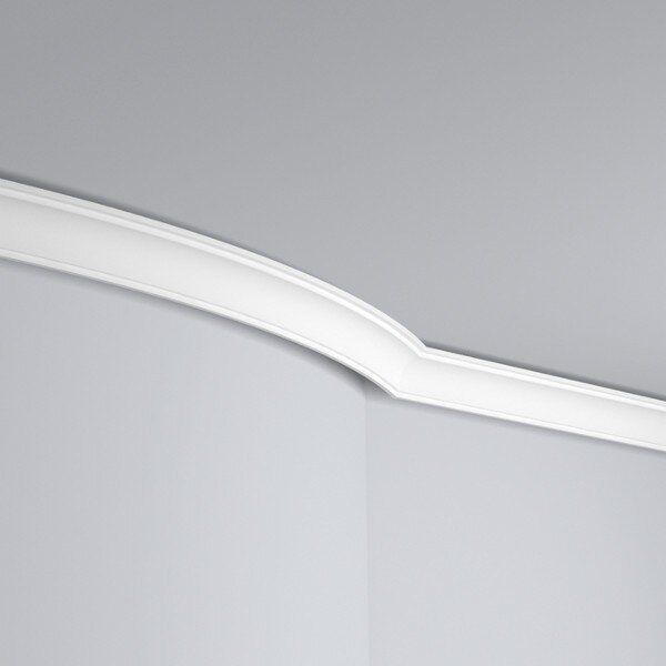 Cornice a soffitto NMC Z16 Flex ARSTYL Noel Marquet Rivestimento decorativo flessibile Rivestimento decorativo classico bianco 2 m