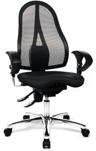 Topstar® ST19U G20 Sedia girevole fitness SITNESS 15 nero