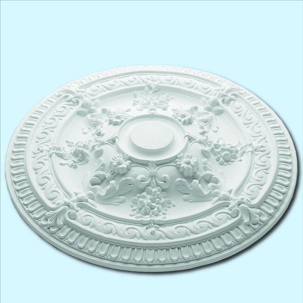 Rosone da soffitto NMC R11 ARSTYL Noel Marquet Elemento decorativo classico colore bianco diametro 66 cm