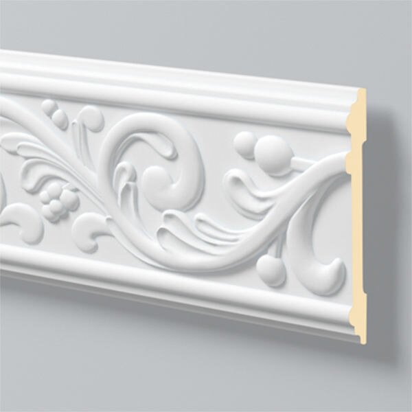 Rivestimento murale NMC Z12 ARSTYL Noel Marquet Trim Decorativo Trim Moderno Bianco 2 m