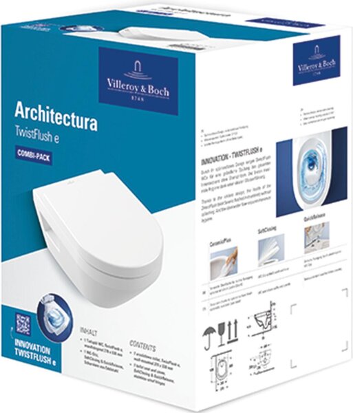 Villeroy & Boch Architectura Armadio senza lavello 53 cm Bianco Alpino