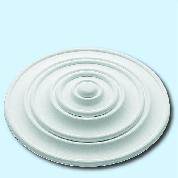 Rosone da soffitto NMC R14 ARSTYL Noel Marquet Elemento decorativo classico colore bianco diametro 34 cm