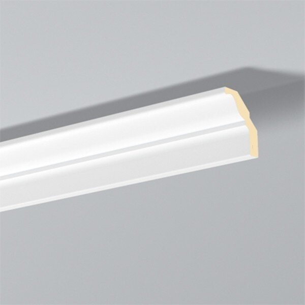Modanatura del soffitto NMC Z18 ARSTYL Noel Marquet Battiscopa decorativo Battiscopa decorativo moderno bianco 2 m