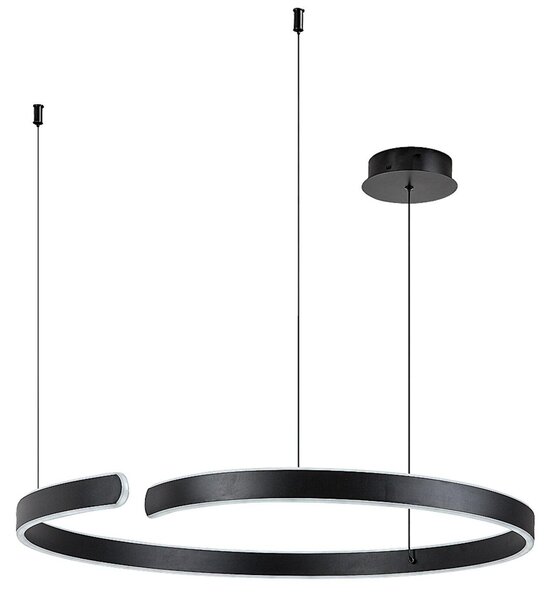 Rabalux 72115 Lampade a sospensione Silnora LED 45 metallo silicone nero
