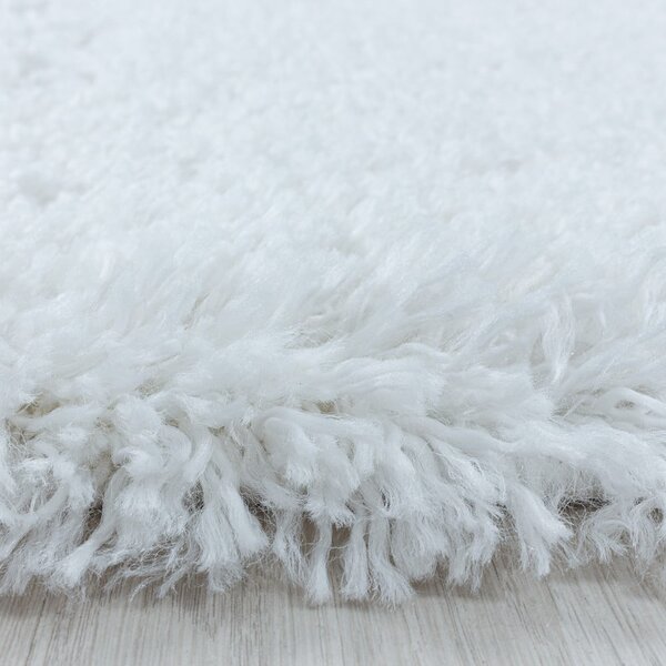 Tappeto rotondo bianco ø 160 cm Fluffy - Ayyildiz Carpets