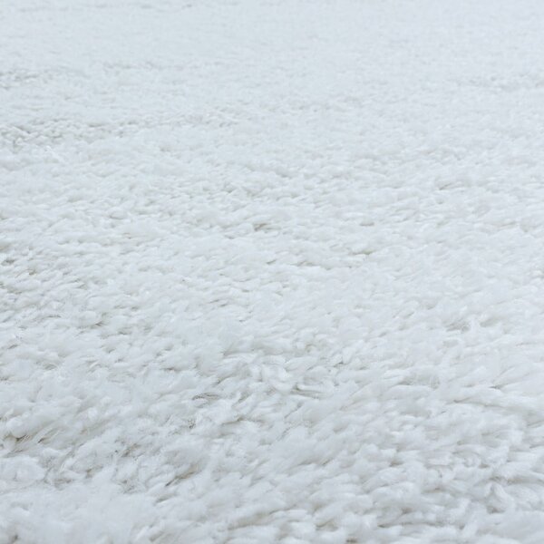 Tappeto rotondo bianco ø 160 cm Fluffy - Ayyildiz Carpets